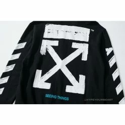 HypeYourBeast Off White Hoodie Black & White