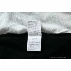 Hypeyourbeast Clothes BAPE Badge LOGO Sticker Style Stitching Hoodie