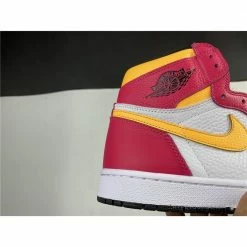 HypeYourBeast Air Jordan 1 Retro High Light Fusion Red