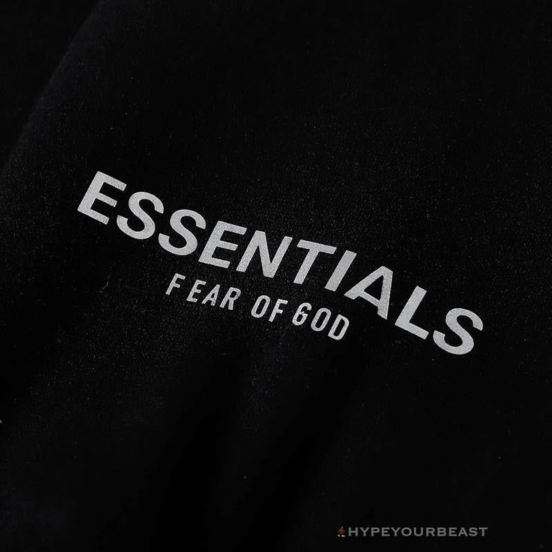HypeYourBeast FOG Hoodie "ESSENTIALS' Black 2 HypeYourBeast FOG Hoodie "ESSENTIALS' Black