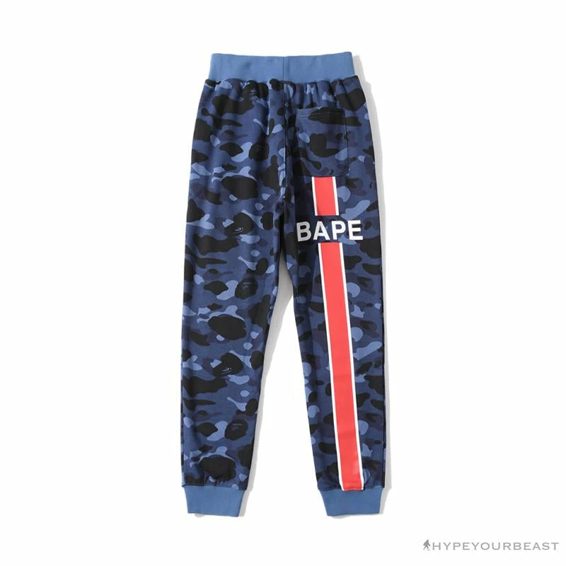 Hypeyourbeast BAPE X PSG Paris Saint-Germain Camouflage Blue Pants Clothes 2 Hypeyourbeast BAPE X PSG Paris Saint-Germain Camouflage Blue Pants Clothes
