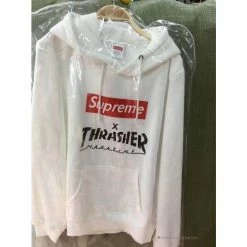 Hypeyourbeast Hoodies & Jackets Supreme X Thrasher Hoodie White