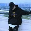 Hypeyourbeast Supreme Hoodie Black Gold S Purple Hoodies & Jackets
