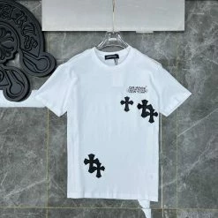 Hypeyourbeast T-Shirts OFF-WHITE Chrome Hearts Tee Shirt 'WHITE'