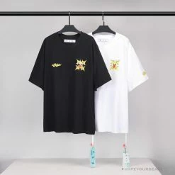 Hypeyourbeast T-Shirts OFF-WHITE Dimensional Arrow Angry Calf Tee Shirt 'WHITE'