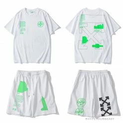 Hypeyourbeast OFF-WHITE Golden Ratio Shorts 'WHITE' 20 Hypeyourbeast OFF-WHITE Golden Ratio Shorts 'WHITE'