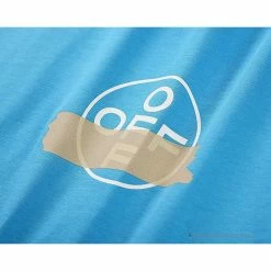 Hypeyourbeast OFF-WHITE Explosive Strip Basic Arrow Tee Shirt 'BLUE' T-Shirts