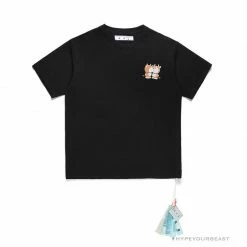 Hypeyourbeast OFF-WHITE Year Of The Ox Doraemon Arrow Tee Shirt'BLACK'