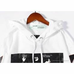 Hypeyourbeast Hoodies & Jackets OFF-WHITE Skull And Writing Hoodie 'WHITE'