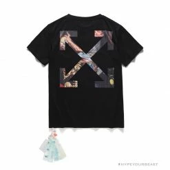 Hypeyourbeast T-Shirts OFF-WHITE Skull Tee Shirt 'BLACK'