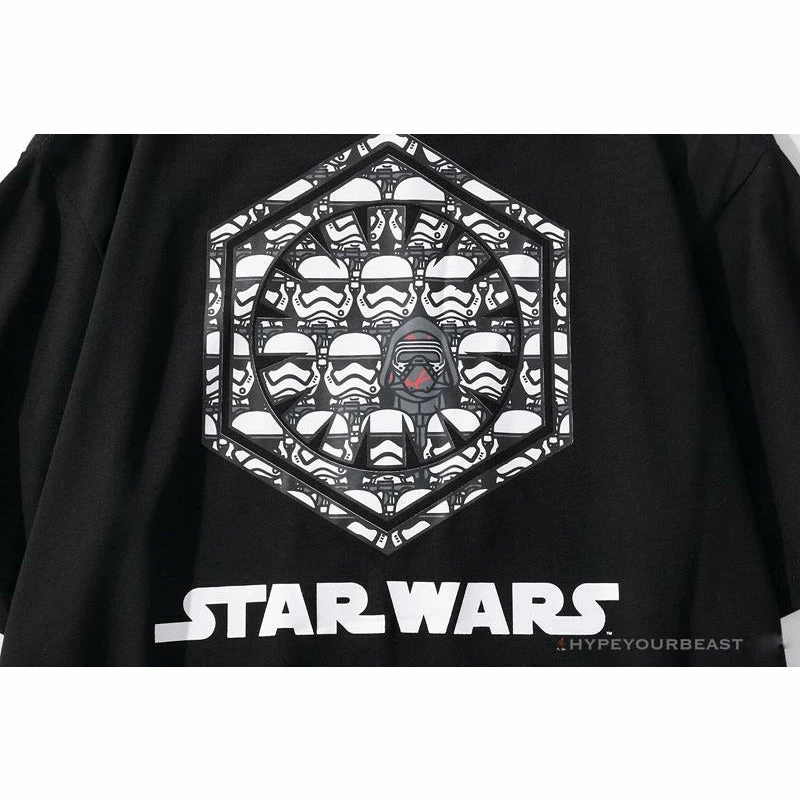 Hypeyourbeast BAPE X Star Wars Collaboration Black Warrior Tee Shirt 'BLACK' 9 Hypeyourbeast BAPE X Star Wars Collaboration Black Warrior Tee Shirt 'BLACK'