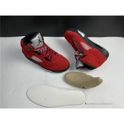HypeYourBeast Air Jordan 5 Retro 'Raging Bulls Red'