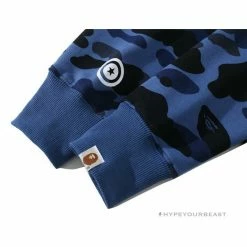 Hypeyourbeast Clothes BAPE Camo Hoodie Shark Head 'NAVY BLUE' 28 Hypeyourbeast Clothes BAPE Camo Hoodie Shark Head 'NAVY BLUE'