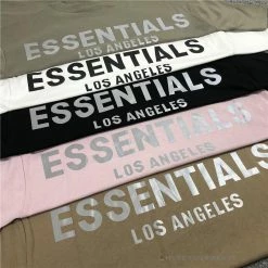 HypeYourBeast FOG Essentials Tee Shirt ‘Los Angeles’ BLACK