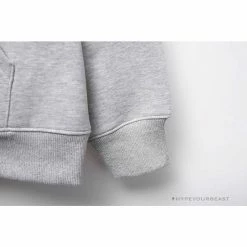 Hypeyourbeast Clothes BAPE X Bathing Ape Head Hoodie 'GREY'