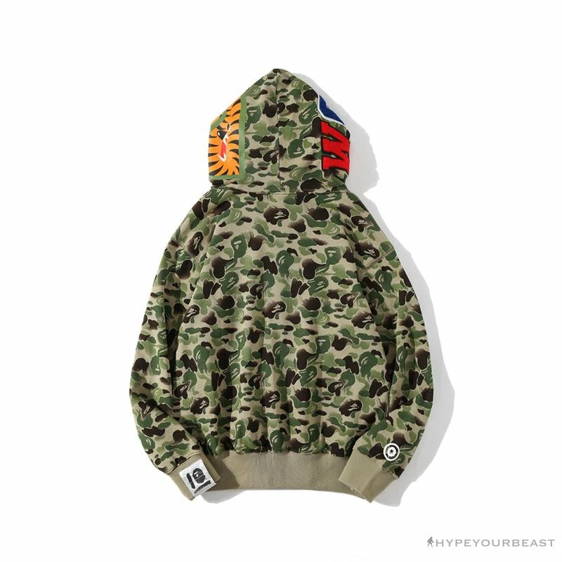 Hypeyourbeast Clothes BAPE Chinese Style Ink Camouflage 10th Anniversary Limited Hoodie 'GREEN' 2 Hypeyourbeast Clothes BAPE Chinese Style Ink Camouflage 10th Anniversary Limited Hoodie 'GREEN'