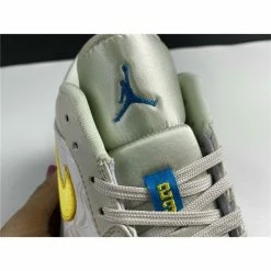 Hypeyourbeast Air Jordan 1 Low 'Palm Tree Beige Yellow'