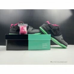 Hypeyourbeast Nike SB Dunk Low Premium Anthracite/Black-Pink Force Crystal Mint