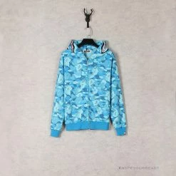 HypeYourBeast Bape Hoodie Sky Blue