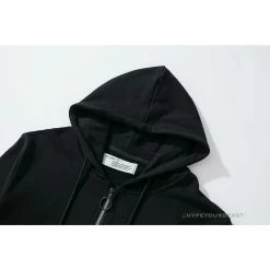 HypeYourBeast Off White Hoodie Black & White