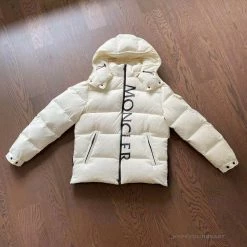 HypeYourBeast Moncler Puffer Jacket White Hoodies & Jackets