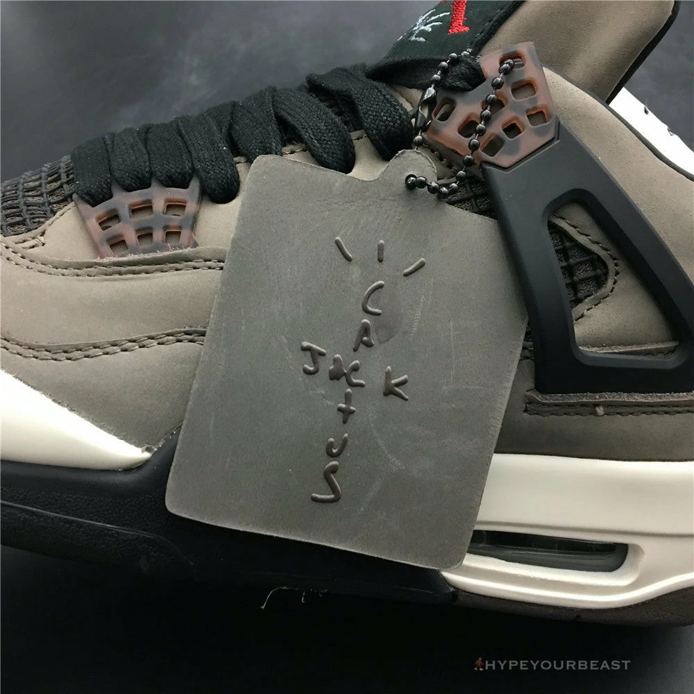 Hypeyourbeast Travis Scott X Air Jordan 4 Dark Mocha 10 Hypeyourbeast Travis Scott X Air Jordan 4 Dark Mocha