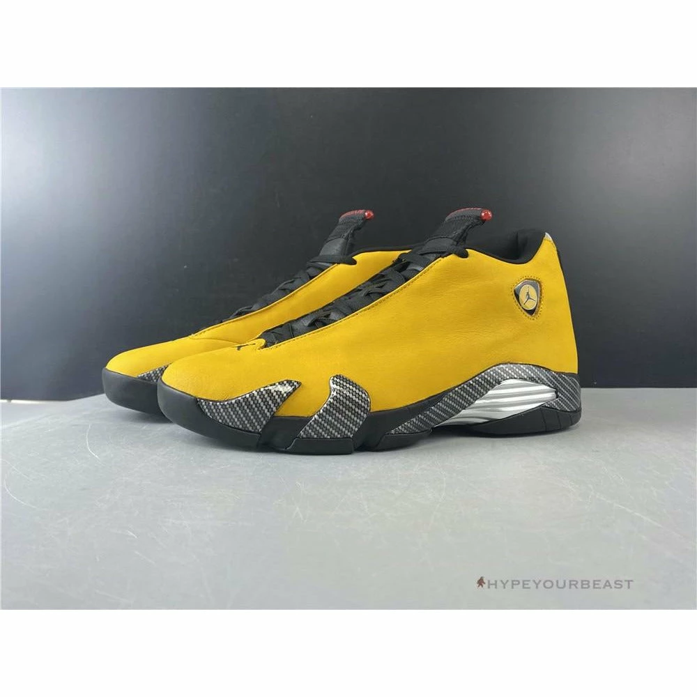 Hypeyourbeast Air Jordan 14 Ferrari 'Yellow' 2 Hypeyourbeast Air Jordan 14 Ferrari 'Yellow'