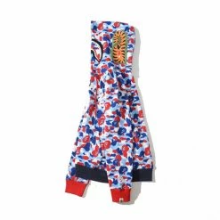 Hypeyourbeast Bape Hoodie Camo Blue Red 13 Hypeyourbeast Bape Hoodie Camo Blue Red