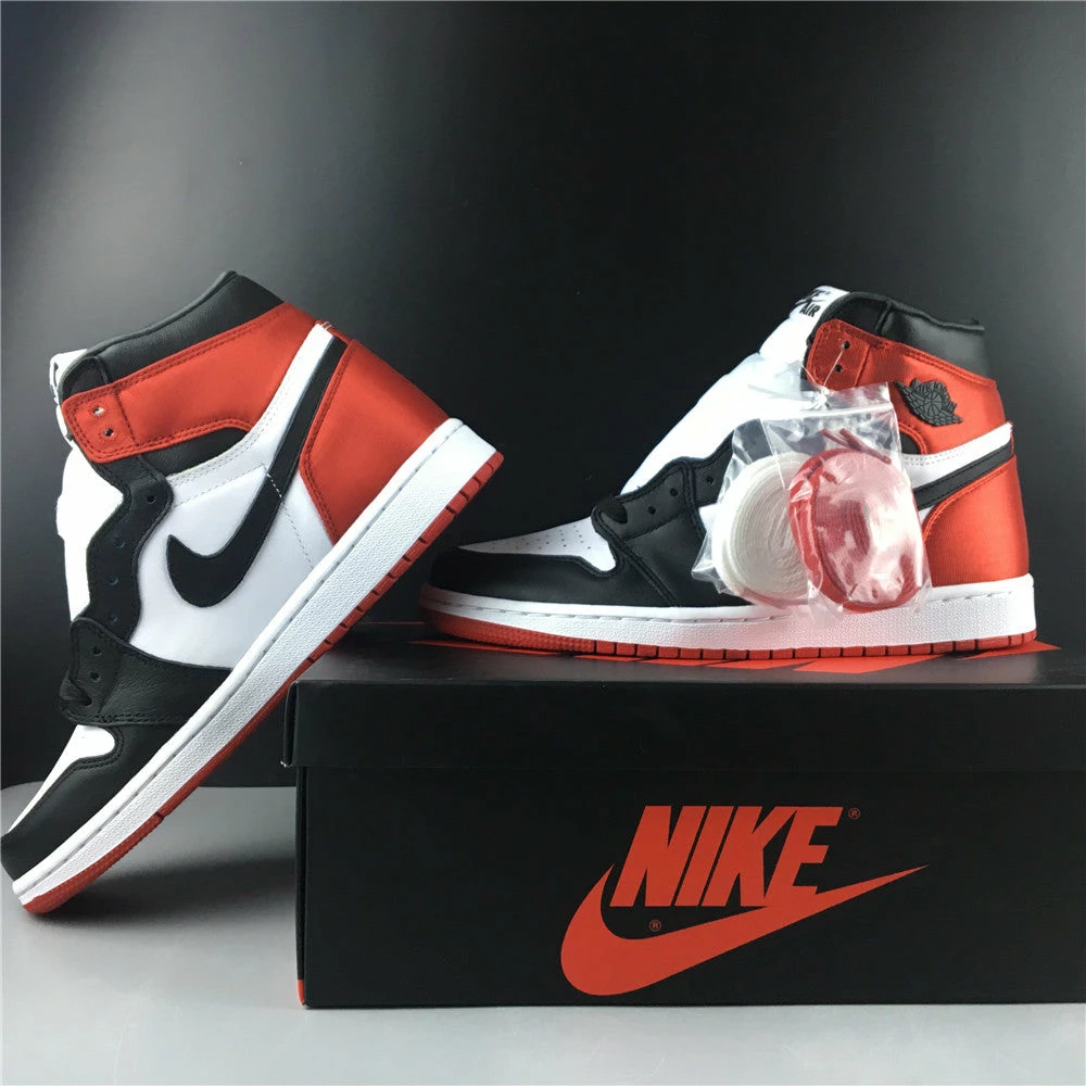 Hypeyourbeast Air Jordan 1 Retro High WMNS 'Satin Black Toe' 4 Hypeyourbeast Air Jordan 1 Retro High WMNS 'Satin Black Toe'