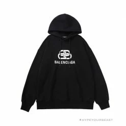 HypeYourBeast BCG BB Hoodie Black White Hoodies & Jackets