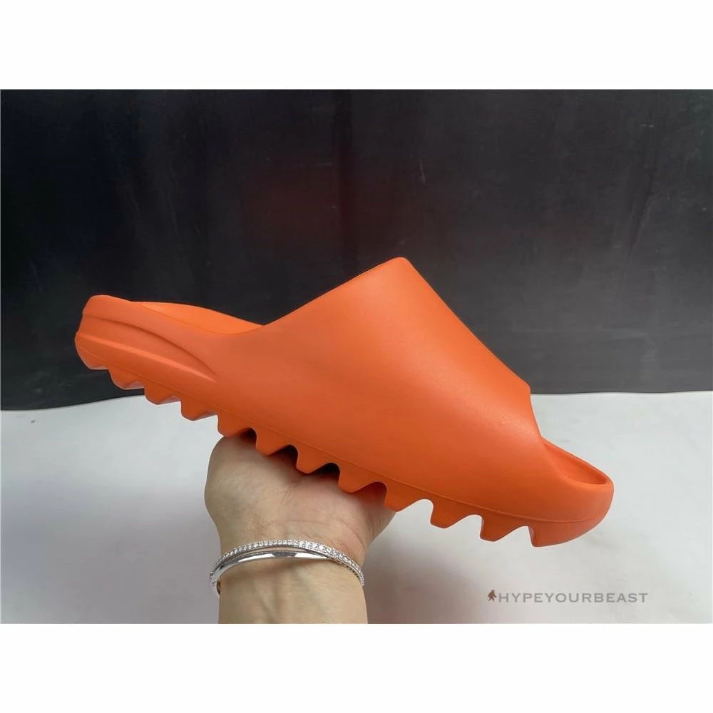 HypeYourBeast Adidas Yeezy Slide Orange 7 HypeYourBeast Adidas Yeezy Slide Orange