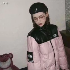 HypeYourBeast Hoodies & Jackets TNF X Supreme Jacket Pink