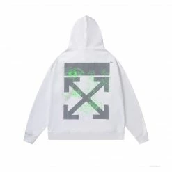 HypeYourBeast Hoodies & Jackets Off White Hoodie Machine White 21 HypeYourBeast Hoodies & Jackets Off White Hoodie Machine White