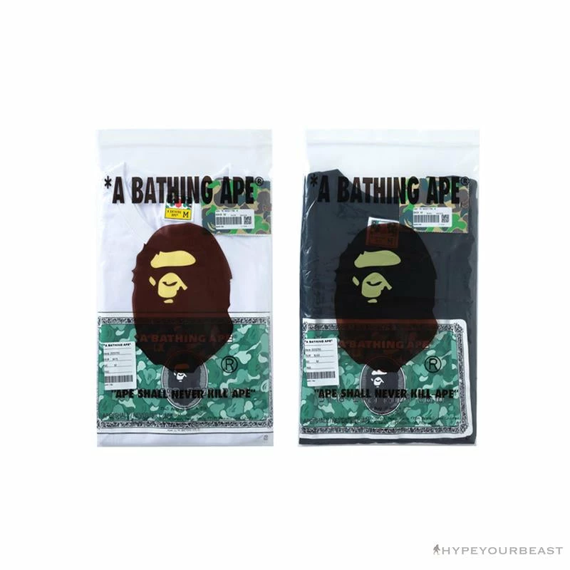 Hypeyourbeast BAPE Spoof Dollar Bill Tee Shirt 'WHITE' 6 Hypeyourbeast BAPE Spoof Dollar Bill Tee Shirt 'WHITE'