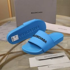 HypeYourBeast Balenciaga Slides BCG Slides Blue