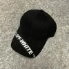 Hypeyourbeast Hats Off White Hat Black White