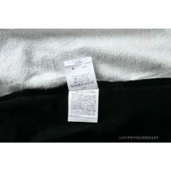 Hypeyourbeast Clothes BAPE Badge LOGO Sticker Style Stitching Hoodie