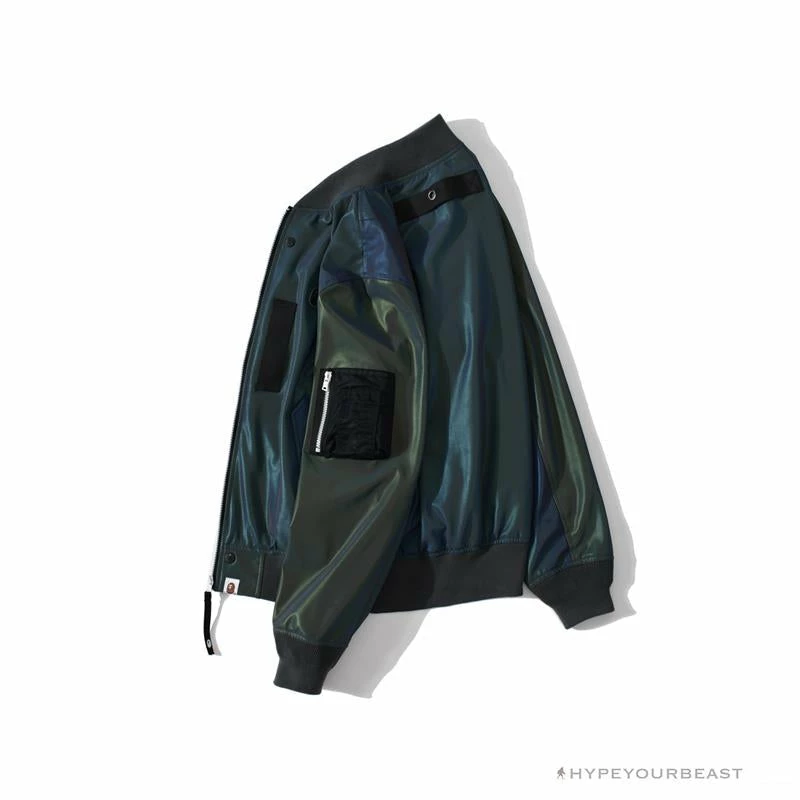 Hypeyourbeast Clothes BAPE HUNTING Aurora Color Gradient Reflective Jacket 6 Hypeyourbeast Clothes BAPE HUNTING Aurora Color Gradient Reflective Jacket