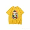 Hypeyourbeast BAPE Baby Milo Color Square Ape Head Tee Shirt 'YELLOW' Clothes