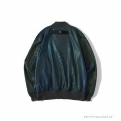 Hypeyourbeast Clothes BAPE HUNTING Aurora Color Gradient Reflective Jacket