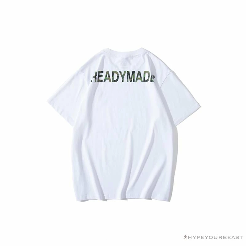 Hypeyourbeast BAPE Readymade Small Bee Camouflage Letter Tee Shirt 'GREEN' Clothes 2 Hypeyourbeast BAPE Readymade Small Bee Camouflage Letter Tee Shirt 'GREEN' Clothes