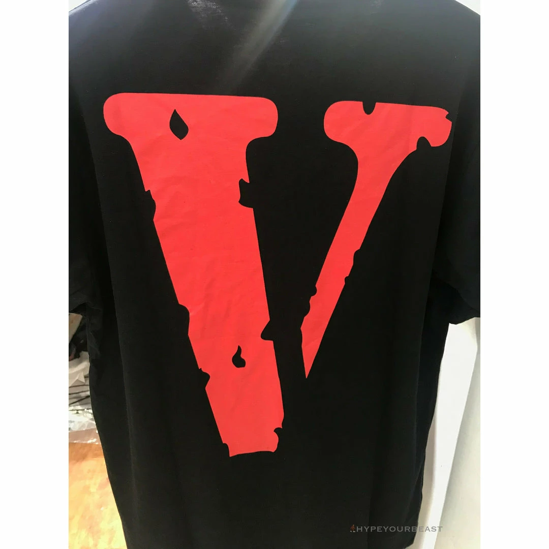 HypeYourBeast Vlone Black And Red Tee Shirt T-Shirts 5 HypeYourBeast Vlone Black And Red Tee Shirt T-Shirts