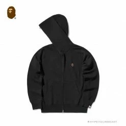 Hypeyourbeast BAPE Classic Ape Head Hoodie 'BLACK'