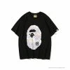 Hypeyourbeast Clothes BAPE Great Ape Head Symphony Lightning Tee Shirt 'BLACK'