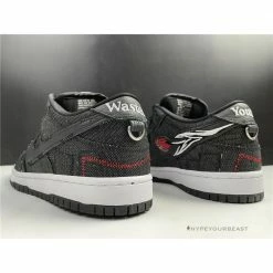 HypeYourBeast Nike SB Dunk Low Black Wasted Youth