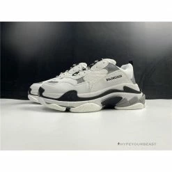 Hypeyourbeast BCG Triple S White / Black Balenciaga Triple S