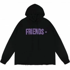 HypeYourBeast Hoodies & Jackets Vlone Purple And Black Friends Hoodie 11 HypeYourBeast Hoodies & Jackets Vlone Purple And Black Friends Hoodie