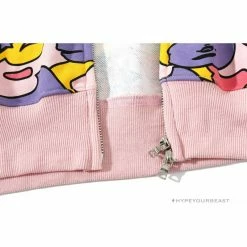 Hypeyourbeast BAPE Shark Head STA Star Camouflage Hoodie 'PINK'