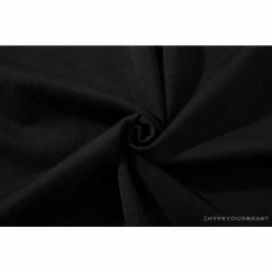 Hypeyourbeast BAPE Ape Man Head 28th Anniversary Camouflage Color Block Tee 'BLACK'