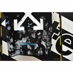 Hypeyourbeast OFF-WHITE Hot Starry Sky Fireworks Tee Shirt